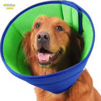 ShiningLove Elizabethan Collar For Dogs Anti-Bite Breathable Dog Cones For Large Medium Small Dogs Anti-Lick Protective Wound