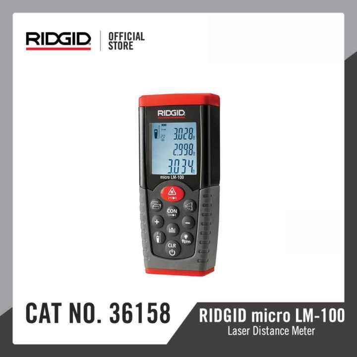 RIDGID 36158 Micro LM-100 Laser Distance 50M | Lazada PH