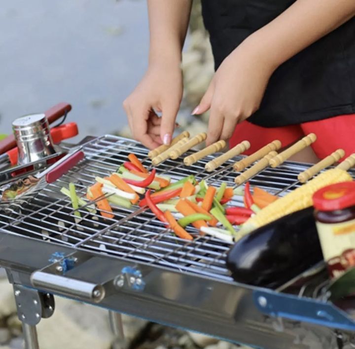 6-ชิ้น-bbq-skewers-ไม้เสียบบาบีคิว-ขนาด-40cm-สแตนเลส-ไม้บาบีคิว-เหล็กเสียบปิ้ง-เหล็กบาบีคิว-ไม้เสียบปิ้ง-ไม้เสียบอาหาร-ไม้เสียบปลาเผา