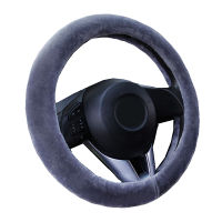 Winter Car Steering Wheel Cover Wrap Truck Bus Plush Comfortable Soft Car Styling Volant Diameters For 36 38 40 42 45 47 50 CM