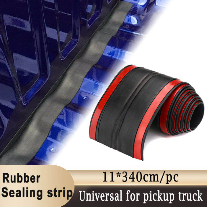 1.7m Adhesive Sealing Strip Universal for Pickup Truck Bed Tailgate Gap