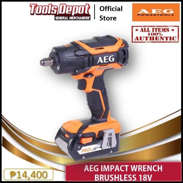 AEG IMPACT WRENCH BRUSHLESS 18V Lazada PH