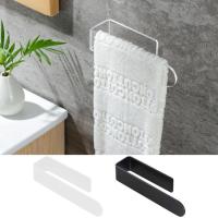 Towel Rail Bathroom Acrylic U Shaped Towel Bar Holder Racks Self Adhesive Hand Towel Rack Open Towel Ring for Toilets Rvs Kitchens dutiful