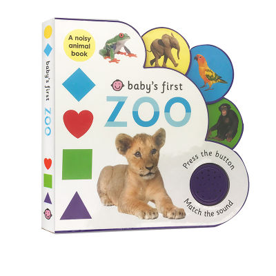 English original phonation book baby Childrens first sound book: Zoo: a sound book