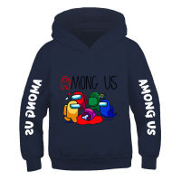 Among Us เด็ก Hoodies หญิงแขนยาว Hooded เสื้อเด็กเสื้อผ้าฤดูใบไม้ผลิ Casual แฟชั่นเสื้อกีฬาเด็กเสื้อผ้าฤดูใบไม้ผลิ Casual แฟชั่นเสื้อกีฬา