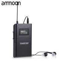 [ammoon]TAKSTAR ตัวรับระบบเสียงไร้สาย WPM-200R UHF,จอ LCD สามารถเลือกได้6ช่องระยะการส่งข้อมูล50เมตรพร้อมหูฟังอินเอียร์