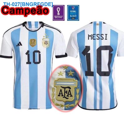 ▼☏ 2022 2023 Argentina Football Shirt 3star Man MESSI S-2XL Fans Version Jersey.