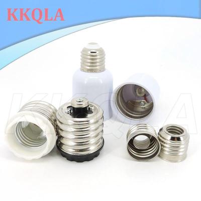QKKQLA White E27 To E40 to E27 e14 led Lights lamp bulb Base power Adapter Holder connector power socket CFL Halogen Adapter Converter