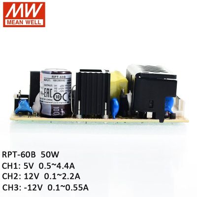 {“: RPT-60B หมายถึง50วัตต์สามตัวแผงวงจร PCB ตัวจ่ายไฟสวิตช์สลับ110โวลต์/220VAC เป็น5โวลต์12โวลต์-12โวลต์ DC 4A 2A SMPS 0.5A