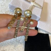 Fashion earrings ต่างหูเงินแท้925 ต่างหูแฟชั่น ต่างหูผู้หญฺงเกาหลี [สินค้าพร้อมจัดส่ง]