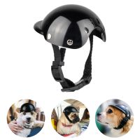 Dog Helmet Puppy Cat Hat Motorcycle Security Helmet Windproof Sunscreen Rainproof Small Dog Cap Pet Accessories