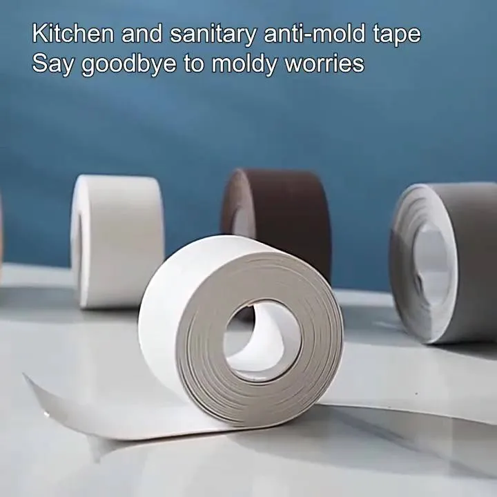 Sealant strip waterproof door and window gap strip sink bathtub mold