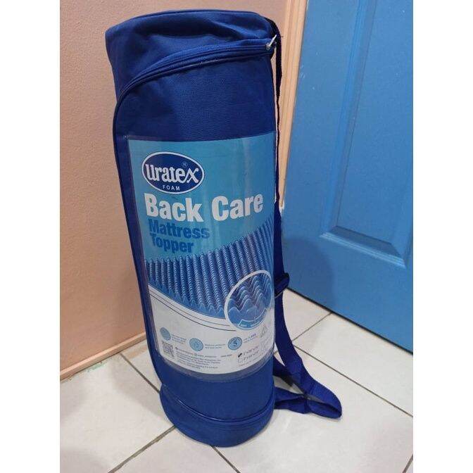 URATEX BACK CARE EGG CRATE (BLUE SEMI FIRM FOAM) 100 GENUINE Lazada PH