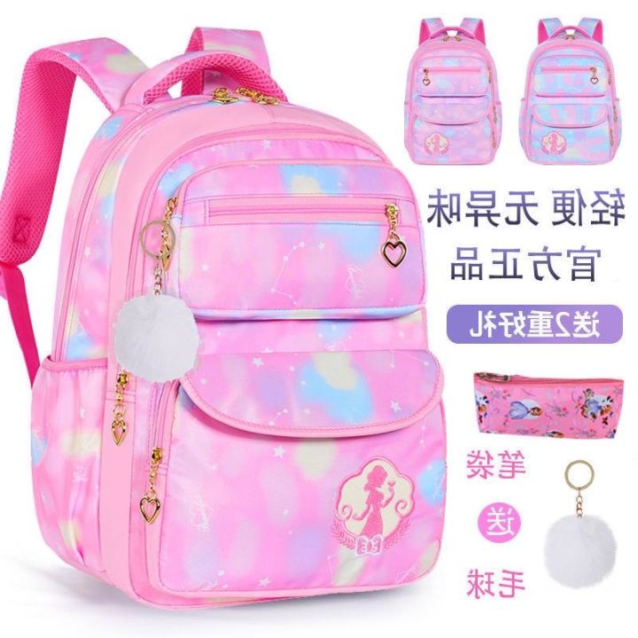 Source 2022 Best Selling Lightweight Lovely Princess Pink Schoolbag Backpack  for Girl Kids Fashionable Waterproof school bags on m.