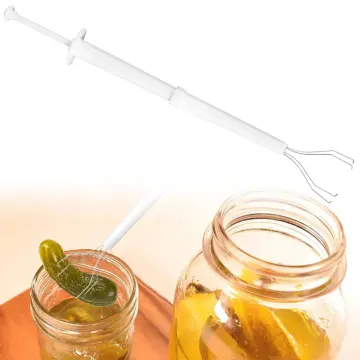 2023 Pickle And Olive Hourglass Jar Pickle Grabber Juice Separator