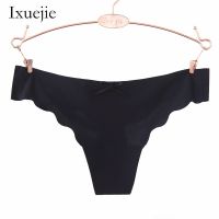 【Wrist watch】 Low Waist Tangas Panties String Seamless Underpants Thong Intimate Ladies Silk Panty Wholesale ！