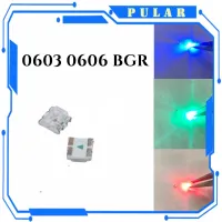 {:“=-】】0606 RGB ไฟ Common Anode 0603ชิ้น/ล็อต100แบบ BGR SMD อาร์จีบีแอลอีดีไดโอด4-Bin ขนาด: 1.6*1.6*0.55มม. PLR สีแดง/เขียว/น้ำเงิน1615