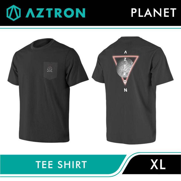 aztron-planet-tees-เสื้อยืด-เสื้อคอกลม-เนื้อผ้า-cotton-100-เบาสบาย-แห้งง่ายไม่เหม็นอับ