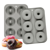 Silicone Donut Mold Non-Stick Doughnut Pastry Molds Baking Pan Chocolate Cake Dessert DIY Biscuit Bagels Muffins Donuts Maker Pots Pans