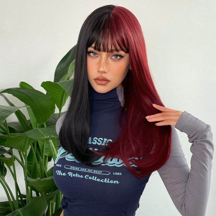 jw-and-dark-straight-synthetic-hair-wigs-with-bangs-wig-for-resistant