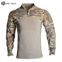 Outdoor Paintball Clothing Military Shooting Uniform Tactical Combat Camouflage Shirts Cargo Pants with Knee Pads Suits