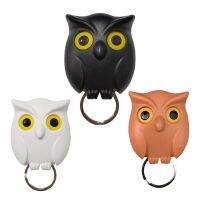 2022 New Hanging Key Organizer Cute Owl Shape Anti Drop Living Room Entryway Utility Hook Picture Hangers Hooks