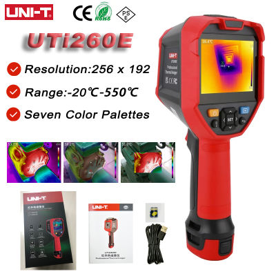 UNI-T UTi260E Thermal Imager Camera 25Hz resolution 256x192 PCB Circuit Industrial Testing Floor Heating Thermometers