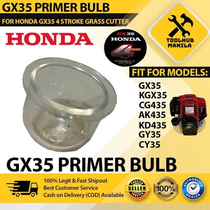 GX35 Primer Bulb for GX35 KGX35 Honda 4 stroke Grass Cutter Brush