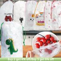 【CW】❁  Pieces Disposable Cover Food Plastic Wrap Refrigerator Fresh-keeping Dust-proof