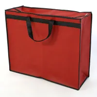 New Arrival Thick High Quality Portable Travel Storage Bag For Wedding Dress Dust Cover Bags Clothing Garment Tote Bag Red White Wardrobe Organisers