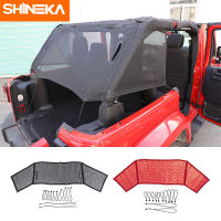 SHINEKA Car Trunk Sunshade Cover Anti UV Sun Protect Insulation Net Accessories For Jeep Wrangler JK 2007-2017 4Doors Styling