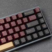 135 Keys Double Shot GMK Red Samurai Keycaps PBT OEM Profile Personalized Keycap For MX Switch Fit 61 64 68 87 96 104 Keyboard