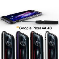 CWFor Pixel 4a กรณีเดิมอลูมิเนียมโลหะกันชนเคสสำหรับ Pixel 4a 5กรัมกรณีโลหะกรอบปก