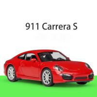 รถสปอร์ตของเล่นโลหะสำหรับเด็ก1/36พอร์เชอ911รุ่นรถของเล่นหล่อจากอัลลอยมี2ประตูของเล่นดึงถอยหลังยานพาหนะสำหรับเด็ก