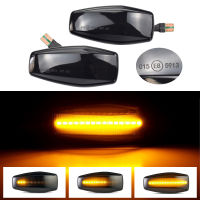 LED แบบไดนามิกไฟเลี้ยวด้านข้าง Marker โคมไฟ Repeater ไฟสัญญาณสำหรับ Hyundai Elantra Getz Sonata XG Terracan Tucson