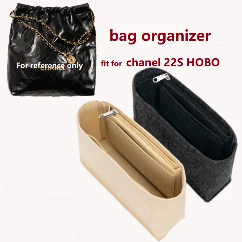 Amazon.com: HyFanStr Purse Organizer Insert for Handbags,Tote Bag Organizer  Insert Zipper Bag for Women, Handbag Organizer Inside Liner with 15  Pockets, Beige M : Clothing, Shoes & Jewelry