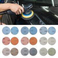 10PCS 3Inch 75mm FV Superfine Film Soft Sandpaper Hook Loop Sanding Discs Grinding Wheel Rotary Tool Car Paint Buffing Abrasive