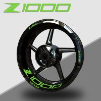 Reflective Motorcycle Wheel Sticker Hub Decal Rim Stripe Tape For Kawasaki Z1000 2019 2020 2021 2022 2023