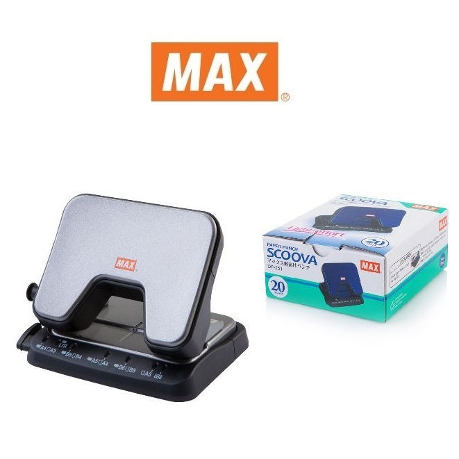 max-แม็กซ์-เครื่องเจาะกระดาษ-dp-25t-หลากสี