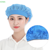 ?【Lowest price】HOMA หมวกตาข่ายยืดหยุ่นใช้ได้ทั้งชายและหญิงหมวกทำงานระบายอากาศได้ดีสำหรับทั้งคาเฟ่บาร์ห้องครัวร้านอาหารโรงแรมเบเกอรี่บริกรเชฟ