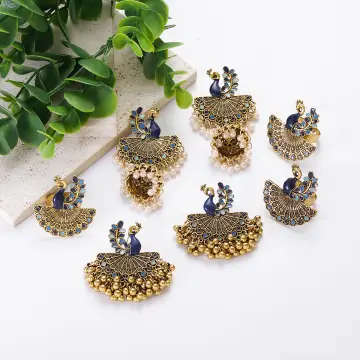 Tibetan Blue Turquoise and Paua Horn Crescent Gold Earrings | Turquoise  Earrings | Gold Earrings | Shell Earrings | Horn Earrings - Gilded Bug  Jewelry