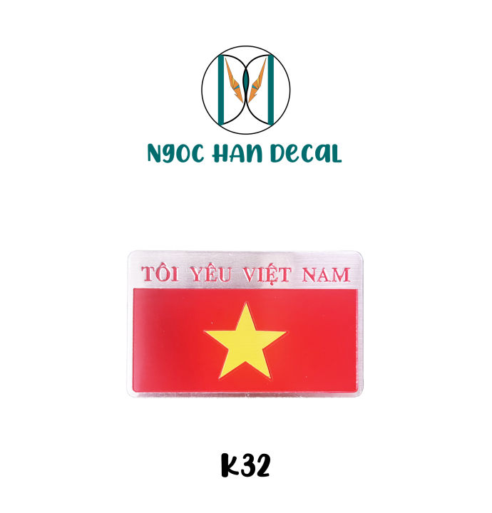 Tem nhôm lá cờ Việt Nam 3D: Những chiếc tem nhôm lá 3D với hình ảnh cờ Việt Nam sẽ giúp bạn thêm phần tự hào khi sử dụng các sản phẩm của mình. Với chất lượng đẹp và tinh tế, tem nhôm lá cờ Việt Nam 3D thể hiện sự sang trọng và chất lượng, đem lại nét đặc biệt cho tất cả các sản phẩm được trang trí bởi chúng.