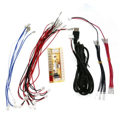 【YP】 Delay USB Cable Board Controller   Arcade Handle PCB Joystick 5V Led  Encoder