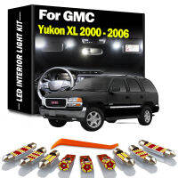 ไฟการส่งข้อมูลแบบติดต่อกันนำตกแต่งภายใน10ชิ้นสำหรับ Yukon XL GMC 1500 2500 2000 2001 2002 2003 2004 2005 2006อุปกรณ์เสริมรถยนต์ไม่มีข้อผิดพลาด