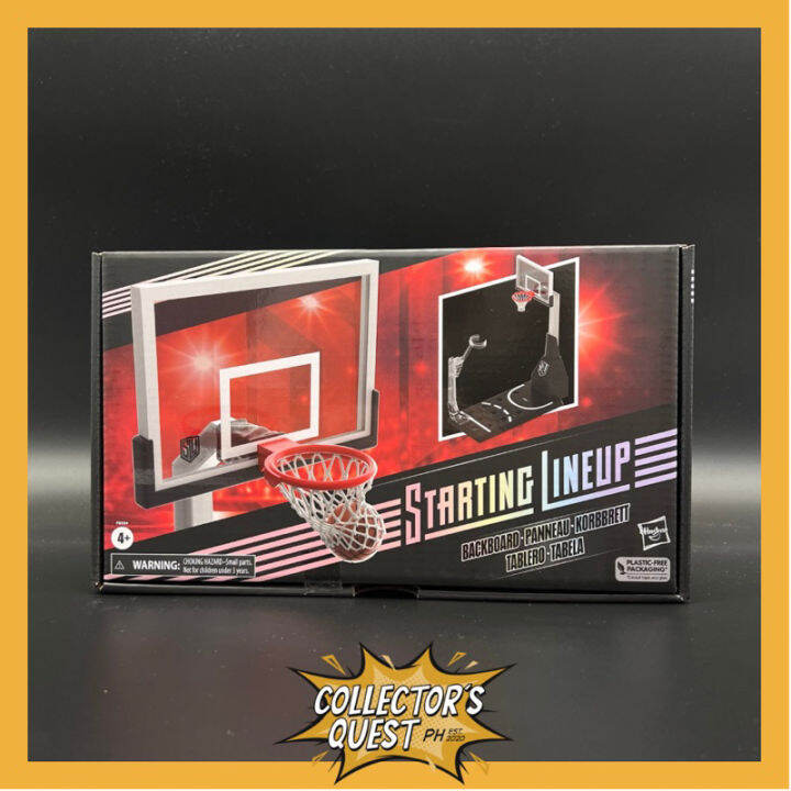 Hasbro NBA Starting Lineup Series 1 Basketball Backboard Set (1/12 or 6 ...