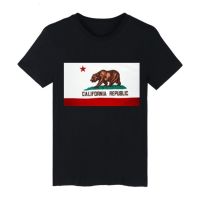 T Shirt Usa State Bear California Flag