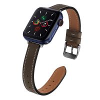 ♀ High quality Leather loop Band for iWatch 40mm 41mm 42mm 45mm 49mm Sports Strap band for Apple watch Series 3 4 5 6 SE 7 Ultra 8