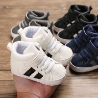 Baby Shoes Fashion Newborn Boys Casual Sneakers Anti-Slip Soft Soled Shoes Fit For 0-18 Months Old