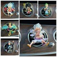 SCHIESSER Zoro nami Nica luffy Car Air Outlet Decoration ฟิกเกอร์แอคชั่น Nica luffy ของเล่นโมเดลรถลูฟี่ เครื่องประดับสำหรับรถยนต์ อะนิเมะ ลูฟี่ Zoro รถน้ำมันหอมระเหย น้ำมันหอมระเหยรถยนต์