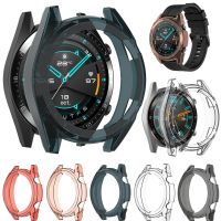 เคสกรอบซิลิโคน แบบใส สําหรับนาฬิกา huawei watch gt 42 มม. 46 มม. gt 2 gt 3